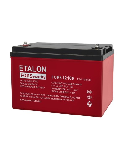 ETALON FORS 12100. Аккумулятор герметичный свинцово-кислотный. ETALON в Череповце