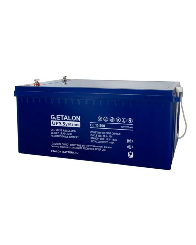 G.ETALON GL 12-200. Аккумулятор герметичный свинцово-кислотный. ETALON в Череповце