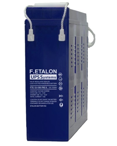F.ETALON FTE 12-150 PRO X. Аккумулятор герметичный свинцово-кислотный. ETALON в Череповце