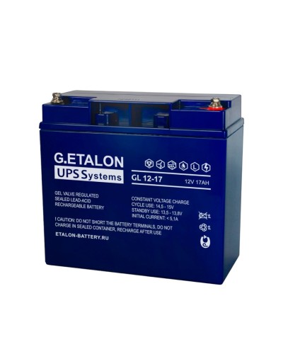 G.ETALON GL 12-17. Аккумулятор герметичный свинцово-кислотный. ETALON в Череповце