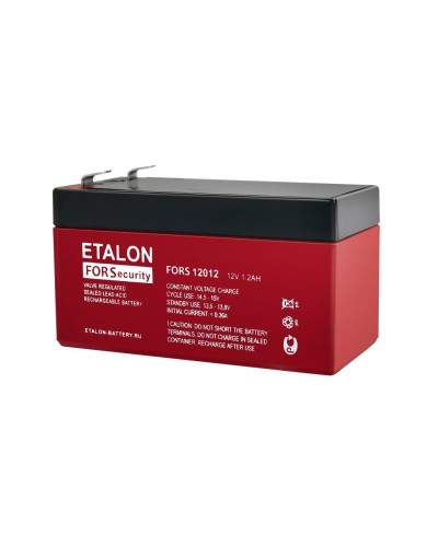 ETALON FORS 12012. Аккумулятор герметичный свинцово-кислотный. ETALON в Череповце