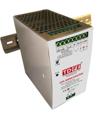 UPS 300W/24V/DIN. Источник вторичного электропитания резервированный. FARADAY в Череповце