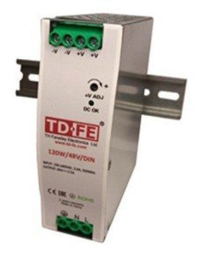 120W/48V/DIN. Блок питания. FARADAY в Череповце