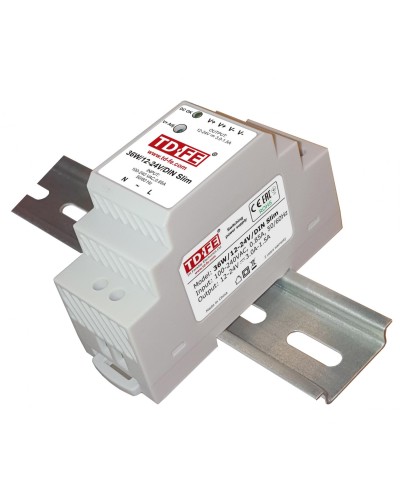36W/12-24V/DIN Slim. Источник вторичного электропитания. FARADAY в Череповце