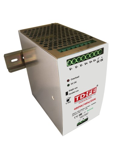 480W/48V/DIN. Блок питания. FARADAY в Череповце