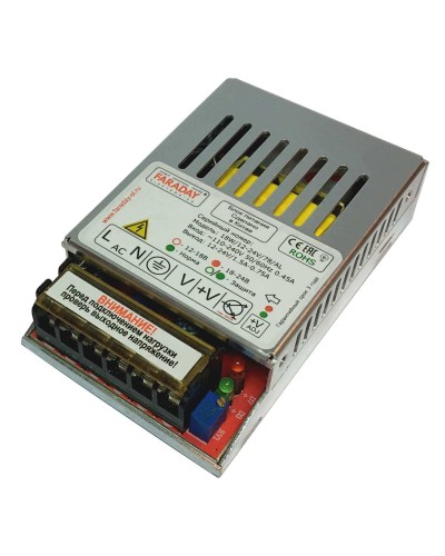 18W/12-24V/78AL. Импульсный блок питания. FARADAY в Череповце