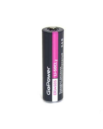 ER14505 GoPower. Литий-тионилхлоридный элемент питания. GoPower в Череповце