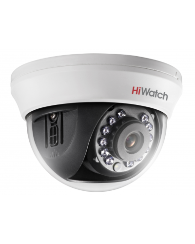 DS-T591(C) (2.8 mm). Бюджетная видеокамера мультиформатная купольная. HiWatch в Череповце
