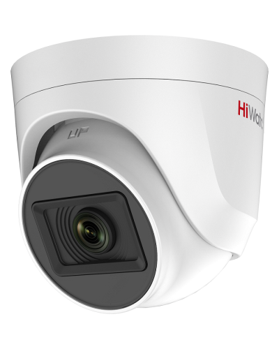HDC-T020-P(B)(2.8mm). Бюджетная видеокамера мультиформатная купольная. HiWatch Ecoline в Череповце