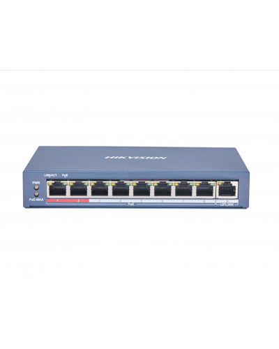DS-3E0109P-E(C). Коммутатор с питанием POE. Hikvision в Череповце
