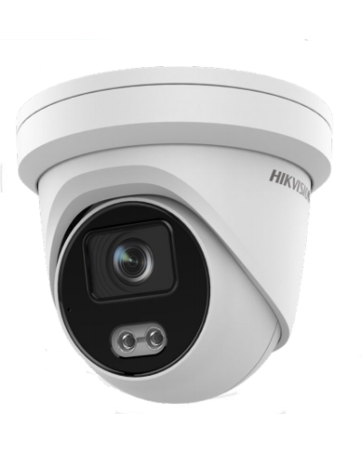 DS-2CD2327G2-LU(2.8mm). Профессиональная видеокамера IP купольная. Hikvision в Череповце