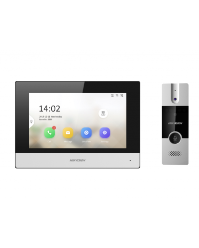 DS-KIS302-P. Комплект IP видеодомофона. Hikvision в Череповце