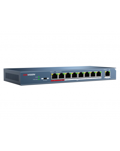 DS-3E0109P-E/M(B). Коммутатор с питанием POE. Hikvision в Череповце