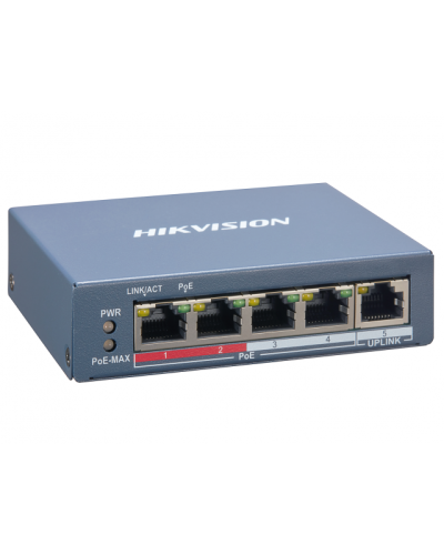 DS-3E1105P-EI. Коммутатор с POE. Hikvision в Череповце