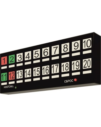 MP-730W2. Табло отображения. Hostcall в Череповце