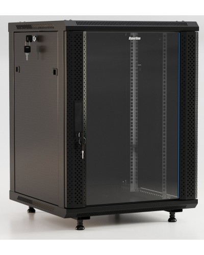 TWB-FC-1245-GP-RAL9004. Шкаф телекоммуникационный 19 настенный 12U. Hyperline в Череповце