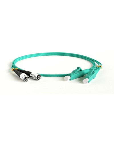 FC-D2-503-FC/PR-LC/PR-H-1M-LSZH-AQ. Патч-корд волоконно-оптический многомодовый. Hyperline в Череповце