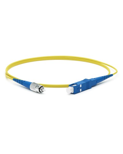 FC-S2-9-FC/UR-SC/UR-H-1M-LSZH-YL. Патч-корд волоконно-оптический одномодовый. Hyperline в Череповце