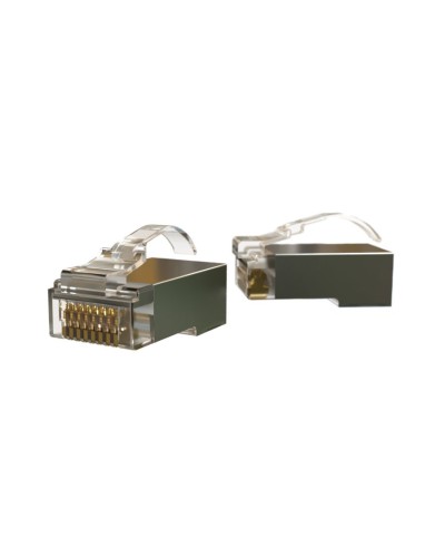 PLEZ-8P8C-UA-C6-SH-100 (100 шт). Разъем RJ-45. Hyperline в Череповце
