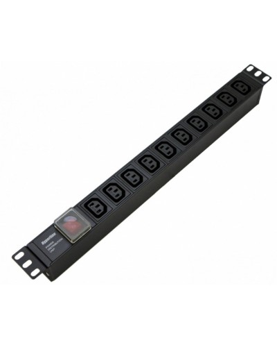 SHE19-10IEC-S-IEC. Блок розеток 19. Hyperline в Череповце