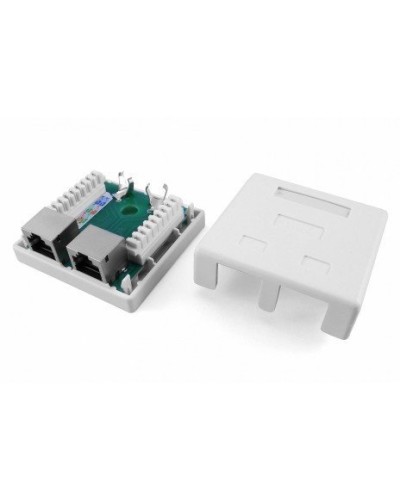 SB1-2-8P8C-C5e-SH-WH. Розетка RJ-45. Hyperline в Череповце