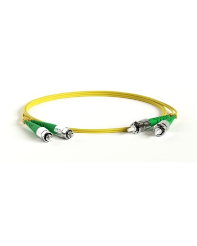 FC-D2-9-FC/AR-ST/AR-H-1M-LSZH-YL. Патч-корд волоконно-оптический ST-FC. Hyperline в Череповце