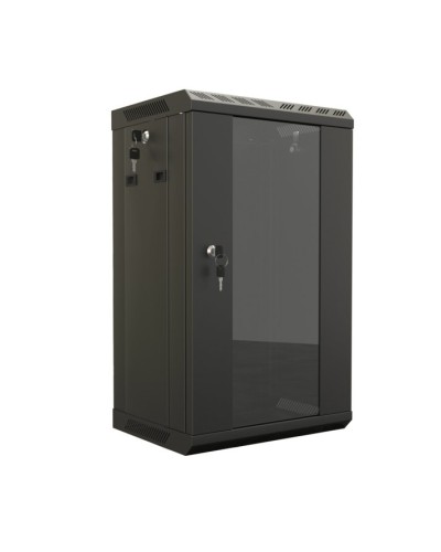 TDB-6U-GP-RAL9004. Шкаф телекоммуникационный 10 настенный, 6U. Hyperline в Череповце