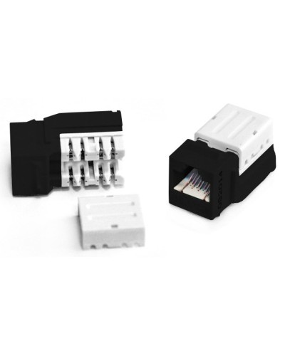 KJ9-8P8C-C5e-90-BK. Вставка Keystone Jack RJ-45. Hyperline в Череповце