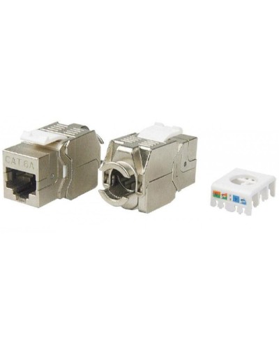 KJ8-8P8C-C6A-180-TLS-SH-F-WH. Вставка Keystone Jack RJ-45. Hyperline в Череповце