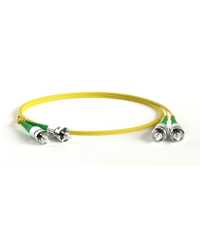 FC-D2-9-ST/AR-ST/AR-H-1M-LSZH-YL. Патч-корд волоконно-оптический ST-ST. Hyperline в Череповце