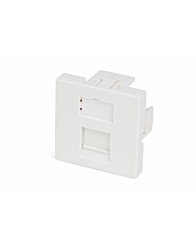 SIP2-1K-M45-45. Вставка 45х45 для 1 модуля формата Keystone Jack, со шторкой. Hyperline в Череповце
