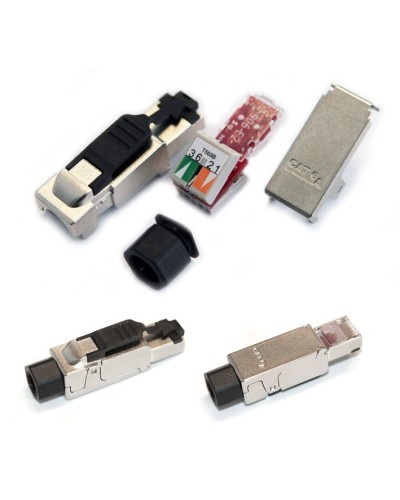 PLUF-8P8C-S-C6-SH. Разъем RJ-45. Hyperline в Череповце