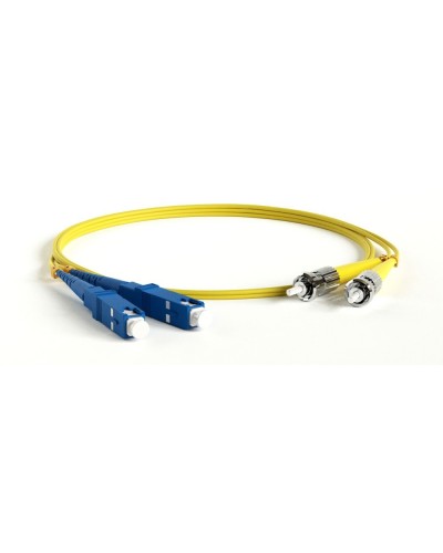 FC-D2-9-SC/UR-ST/UR-H-1M-LSZH-YL. Патч-корд волоконно-оптический ST-SC. Hyperline в Череповце