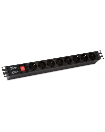 SHE19-8SH-S-IEC. Блок розеток 19. Hyperline в Череповце