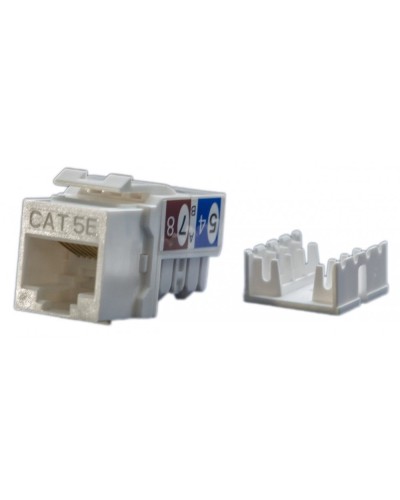 KJ9-8P8C-C5e-90-WH. Вставка Keystone Jack RJ-45. Hyperline в Череповце