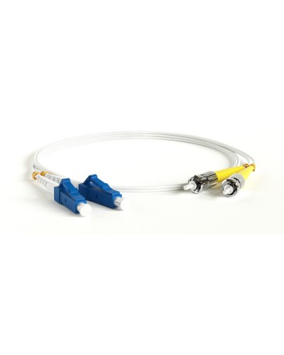 FC-D2-9A1-LC/UR-ST/UR-H-1M-LSZH-WH. Патч-корд волоконно-оптический ST-LC. Hyperline в Череповце