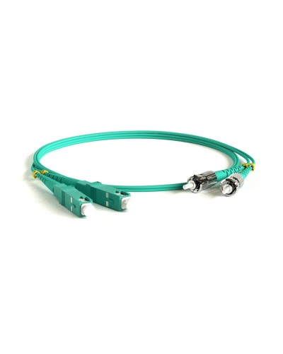 FC-D2-503-SC/PR-ST/PR-H-3M-LSZH-AQ. Патч-корд волоконно-оптический многомодовый. Hyperline в Череповце