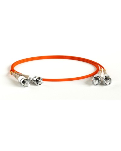 FC-D2-50-ST/PR-ST/PR-H-1M-LSZH-OR. Патч-корд волоконно-оптический многомодовый. Hyperline в Череповце