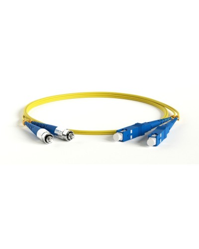 FC-D2-9-FC/UR-SC/UR-H-1M-LSZH-YL. Патч-корд волоконно-оптический SC-FC. Hyperline в Череповце