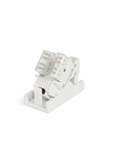 SIP2K-C5E-M45-22.5. Вставка 45х22,5 с наклонным модулем RJ-45 категории 5е. Hyperline в Череповце