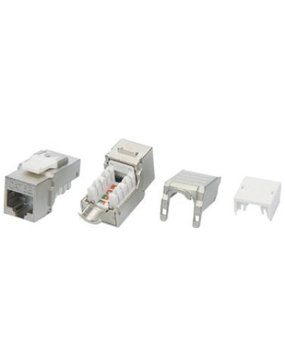 KJ9-8P8C-C6A-90-SH-F. Вставка Keystone Jack RJ-45. Hyperline в Череповце