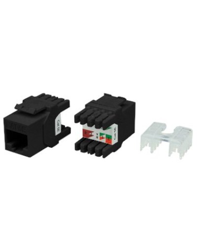 KJ8-8P8C-C5e-180-BK. Вставка Keystone Jack RJ-45. Hyperline в Череповце