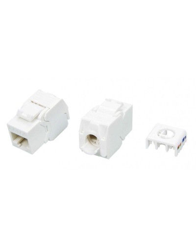 KJ8-8P8C-C6A-180-TLS-WH. Вставка Keystone Jack RJ-45. Hyperline в Череповце