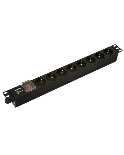 SHE19-8SH-S-CB. Блок розеток 19. Hyperline в Череповце