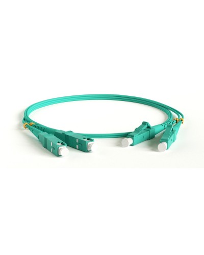 FC-D2-503-LC/PR-SC/PR-H-1M-LSZH-AQ. Патч-корд волоконно-оптический многомодовый. Hyperline в Череповце