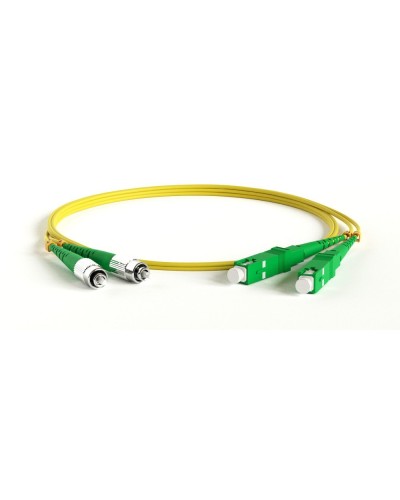 FC-D2-9-FC/AR-SC/AR-H-1M-LSZH-YL. Патч-корд волоконно-оптический SC-FC. Hyperline в Череповце