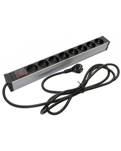 SHZ19-8SH-S-2.5EU. Блок розеток 19. Hyperline в Череповце