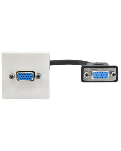 Розетка VGA M/M PRIMER РКМ-10-20-П белый IEK(PR-KK40D-RV-0-1-K01). Розетка. IEK в Череповце