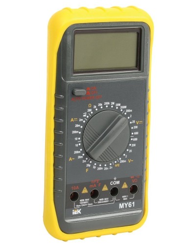 Мультиметр цифровой Professional MY61 (TMD-5S-061). Мультиметр цифровой. IEK в Череповце