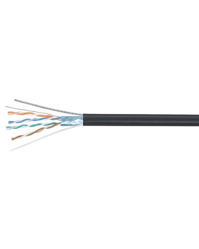 GENERICA F/UTP кат. 5E 100МГц 4 пары LDPE OUTDOOR трос 1,2мм черный (BC3-C5E04-359-305-G). Кабель «витая пара» (LAN) для структурированных систем связи. IEK в Череповце